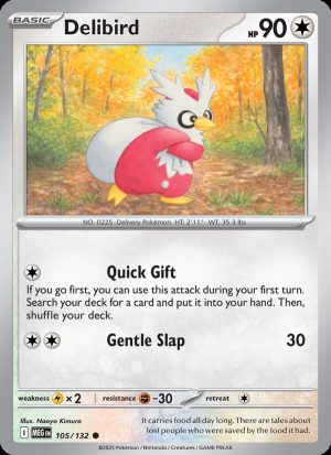Delibird - 105 - Mega Evolution