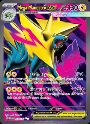 Mega Manectric ex - 158 - Mega Evolution