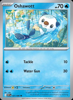 Oshawott - 021 - White Flare