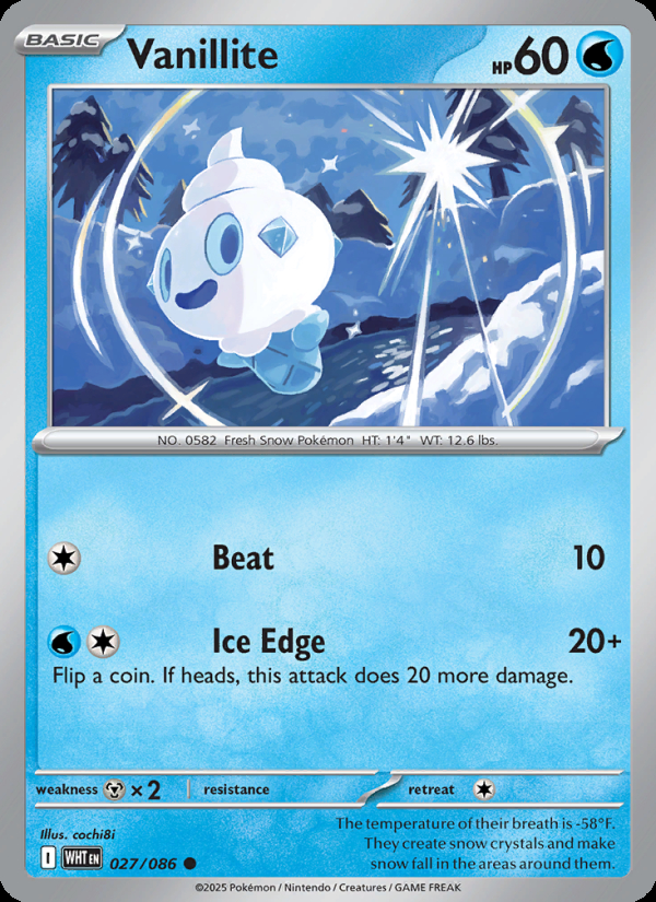 Vanillite - 027 - White Flare