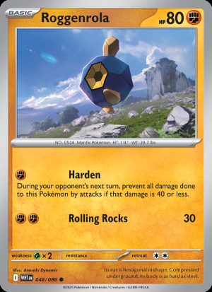 Roggenrola - 046 - White Flare