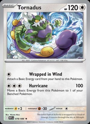 Tornadus - 078 - White Flare