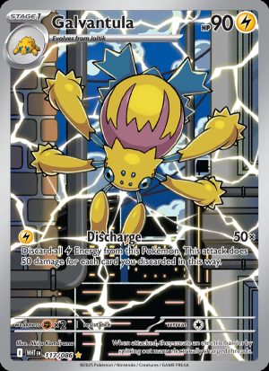 Galvantula - 117 - White Flare