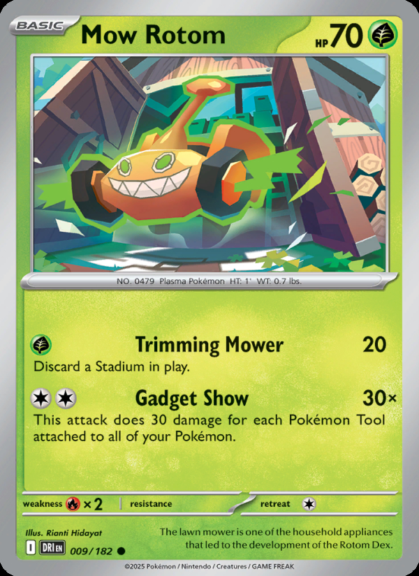 Mow Rotom - 009 - Destined Rivals