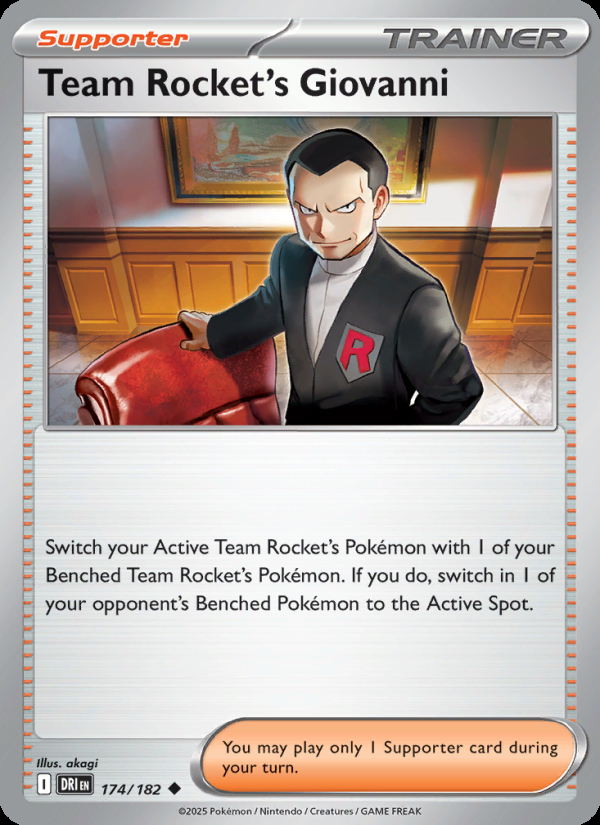 Team Rocket's Giovanni - 174 - Destined Rivals