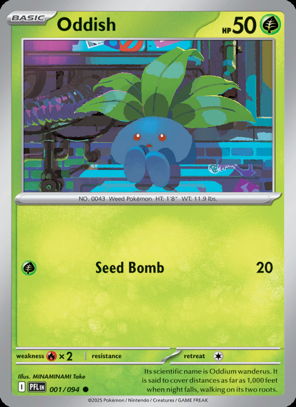 Oddish - 001 - Phantasmal Flames