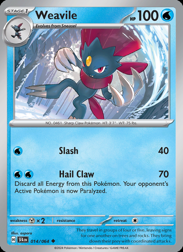 Weavile - 014 - Shrouded Fable