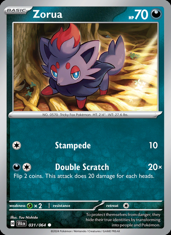 Zorua - 031 - Shrouded Fable