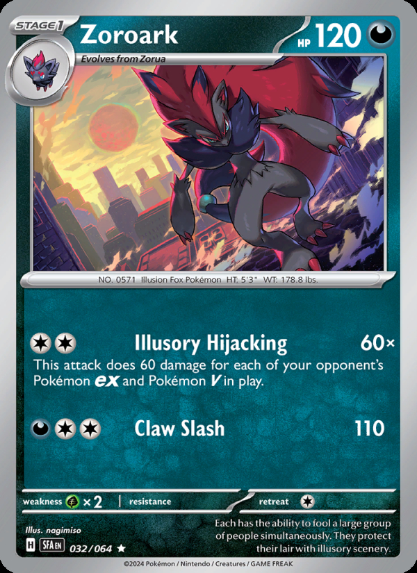 Zoroark - 032 - Shrouded Fable