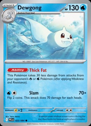 Dewgong - 022 - Phantasmal Flames