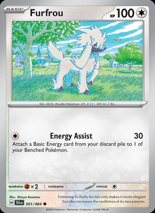 Furfrou - 051 - Shrouded Fable